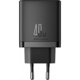 Chargeur rapide double USB-C (2x) 40W Joyroom JR-TCF09 - Noir
