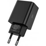 Chargeur Tech-Protect C35W USB-C PD 35W double port avec c&acirc;ble USB-C inclus - Blanc