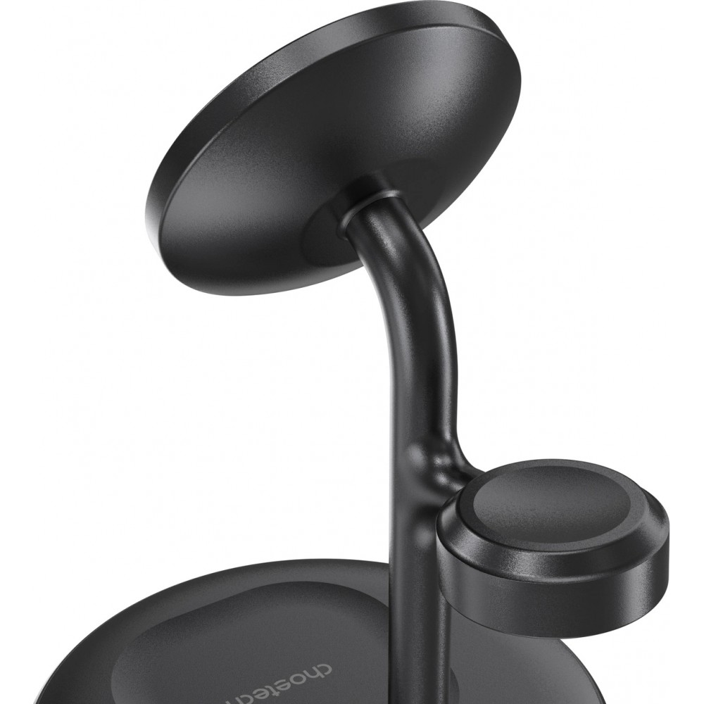 Choetech T585-F - Station de charge sans fil 3 en 1 magnétique pour iPhone / AirPods Pro / Apple Watch - Noir
