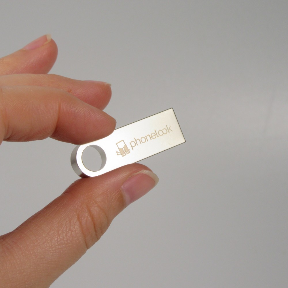 Clé USB ultra-légère argentée – Compacte et portable - 32GB - Argent