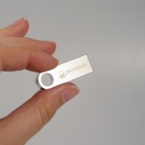 Clé USB ultra-légère argentée – Compacte et portable - 32GB - Argent