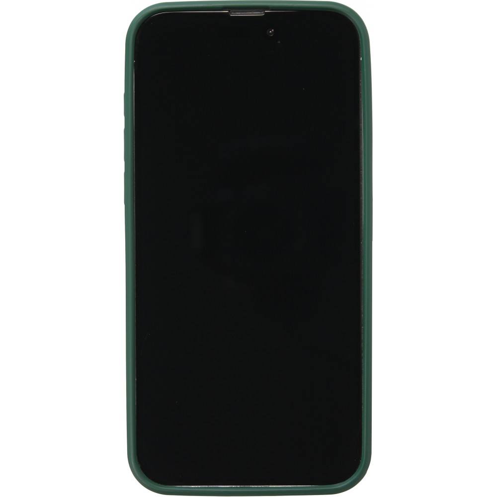 Coque iPhone 15 Pro Max - Ultra-légère et aérée avec look grille compatible MagSafe - Vert
