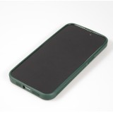Coque iPhone 15 Pro Max - Ultra-légère et aérée avec look grille compatible MagSafe - Vert