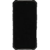 Coque iPhone 16 - Armor avec protection des coins en silicone et anneau de soutien - Vert