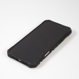 Coque iPhone 16 - Armor avec protection des coins en silicone et anneau de soutien - Vert