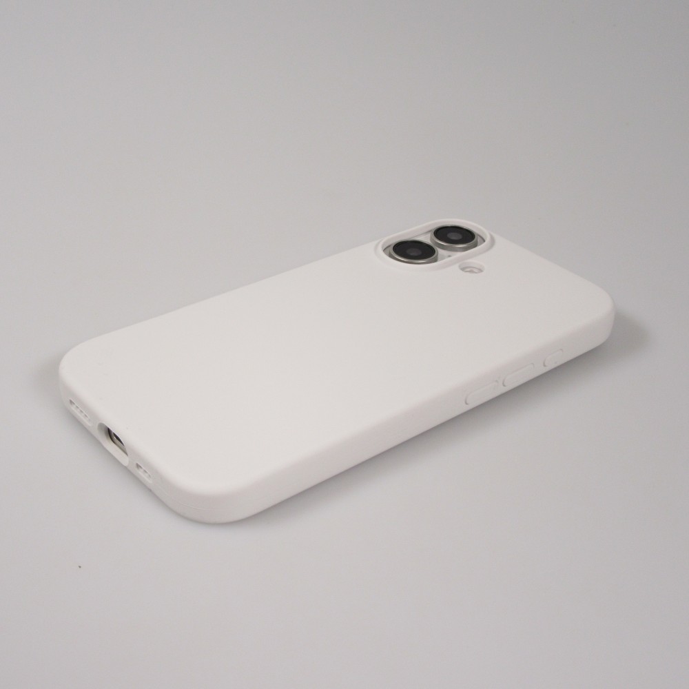 iPhone 16 Plus Case Hülle - Soft Touch - Weiss