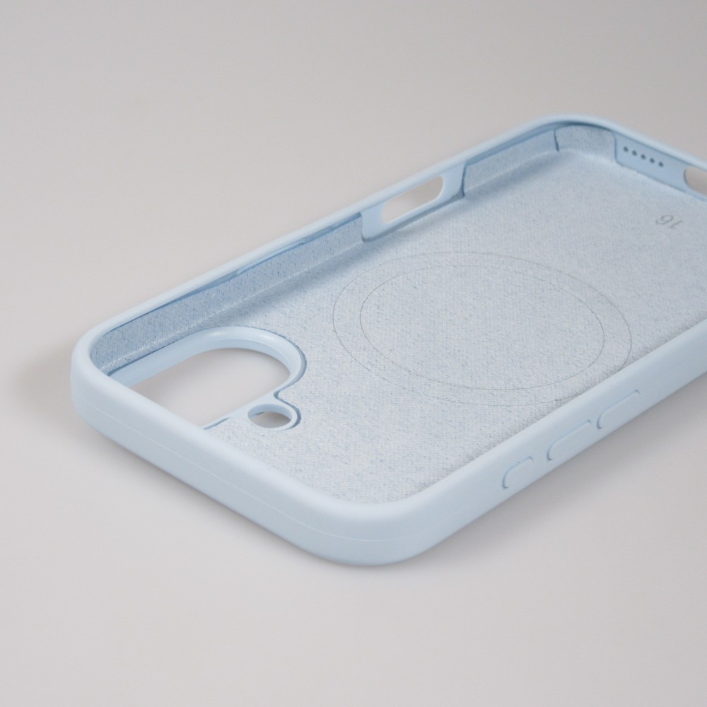 iPhone 16 Plus Case Hülle - Soft Touch - Hellblau
