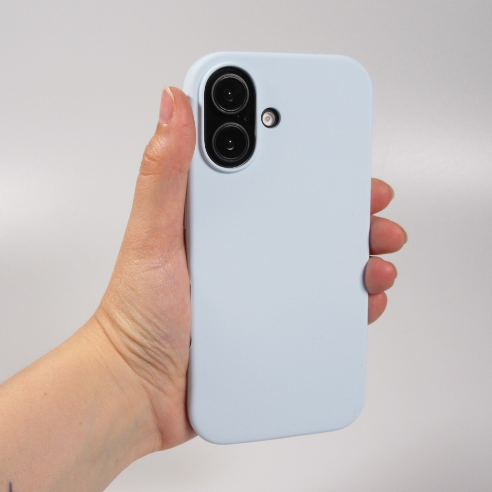 iPhone 16 Plus Case Hülle - Soft Touch - Hellblau