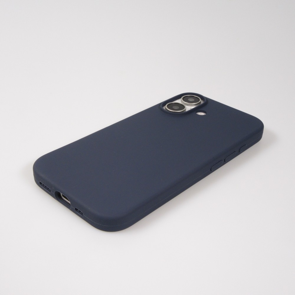 iPhone 16 Plus Case Hülle - Soft Touch - Dunkelblau
