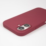 Coque iPhone 16 Plus - Soft Touch - Bordeaux