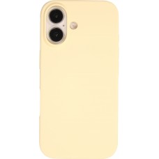Coque iPhone 16 Plus - Soft Touch - Jaune