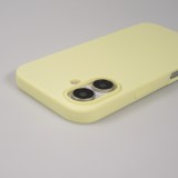 Coque iPhone 16 Plus - Soft Touch - Jaune
