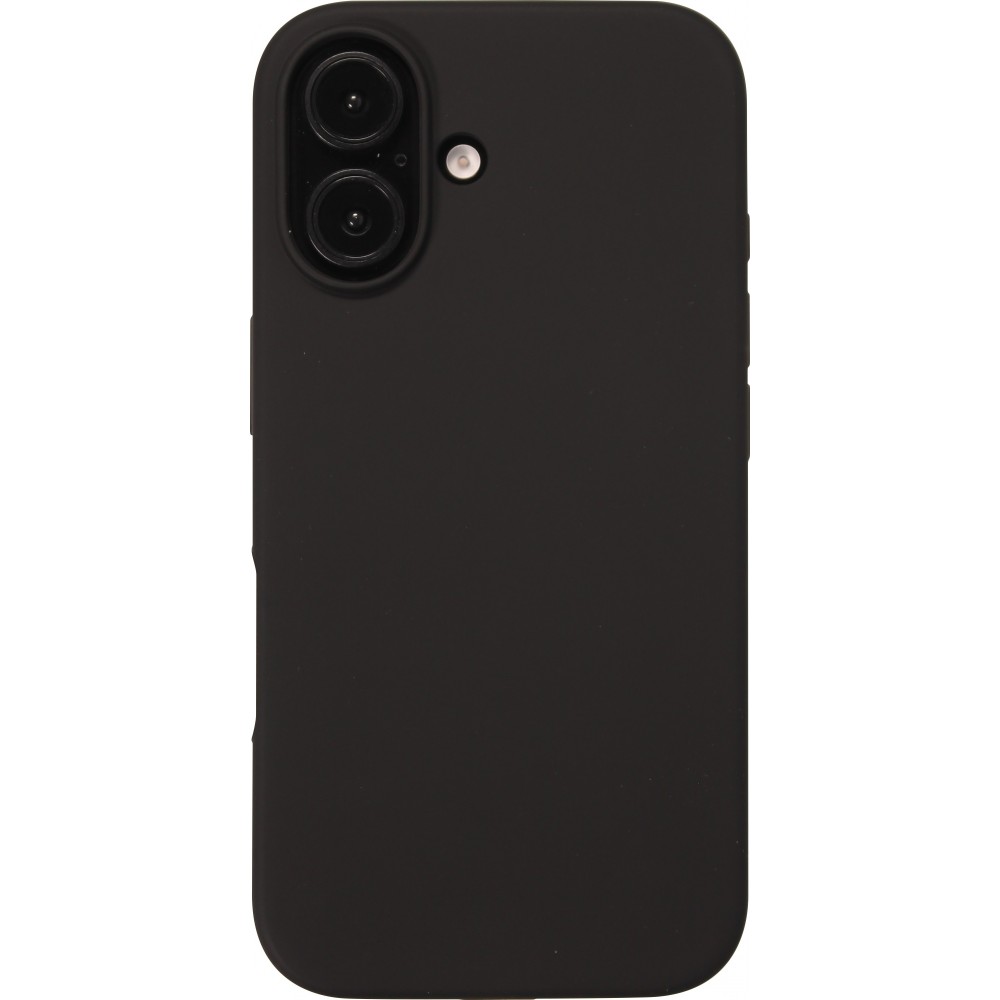 iPhone 16 Plus Case Hülle - Soft Touch - Schwarz