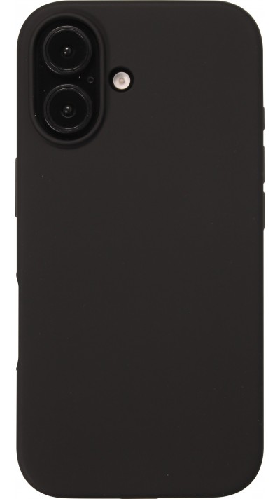 Coque iPhone 16 Plus - Soft Touch - Noir
