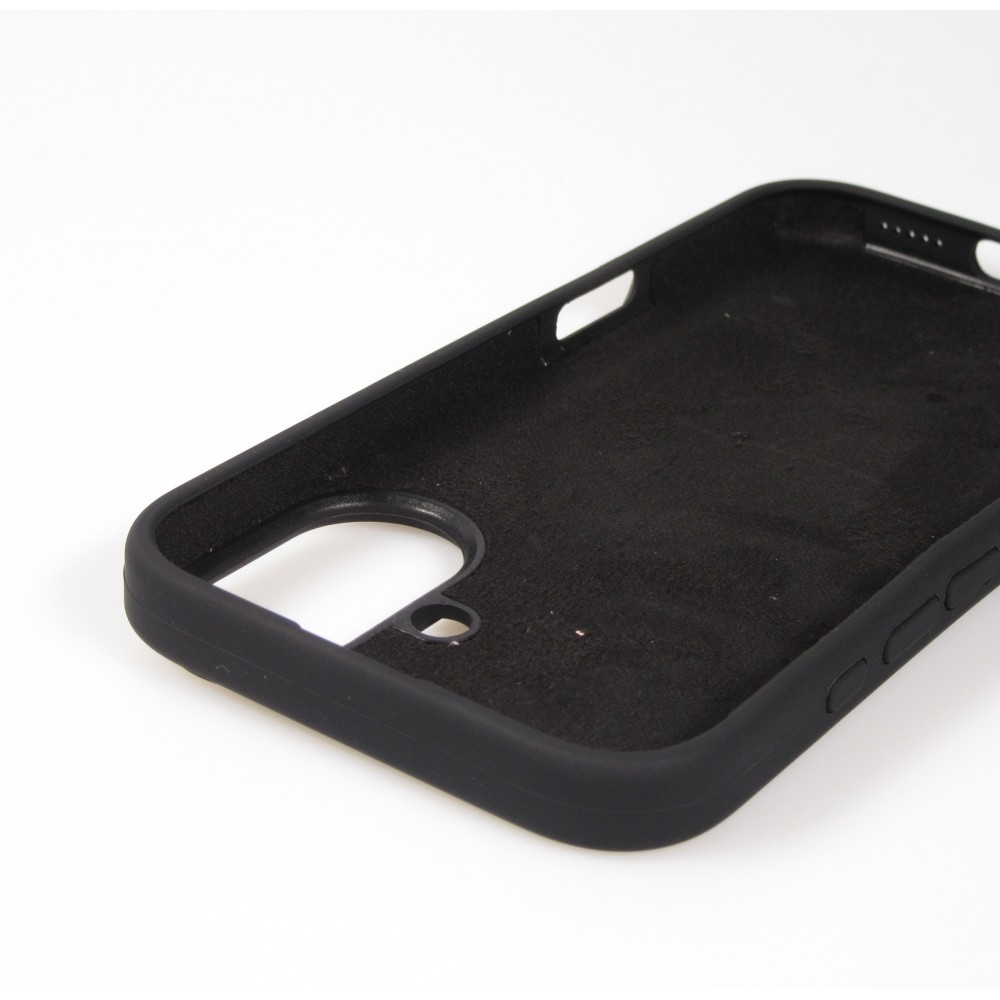 iPhone 16 Plus Case Hülle - Soft Touch - Schwarz