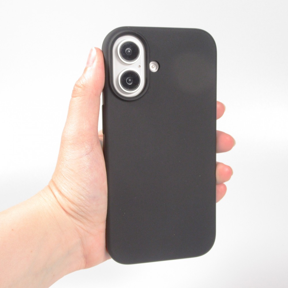 iPhone 16 Plus Case Hülle - Soft Touch - Schwarz