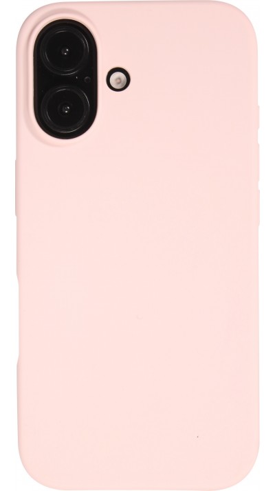 Coque iPhone 16 Plus - Soft Touch - Rose clair