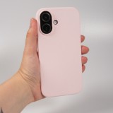 Coque iPhone 16 Plus - Soft Touch - Rose clair