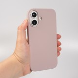 Coque iPhone 16 Plus - Soft Touch - Taupe