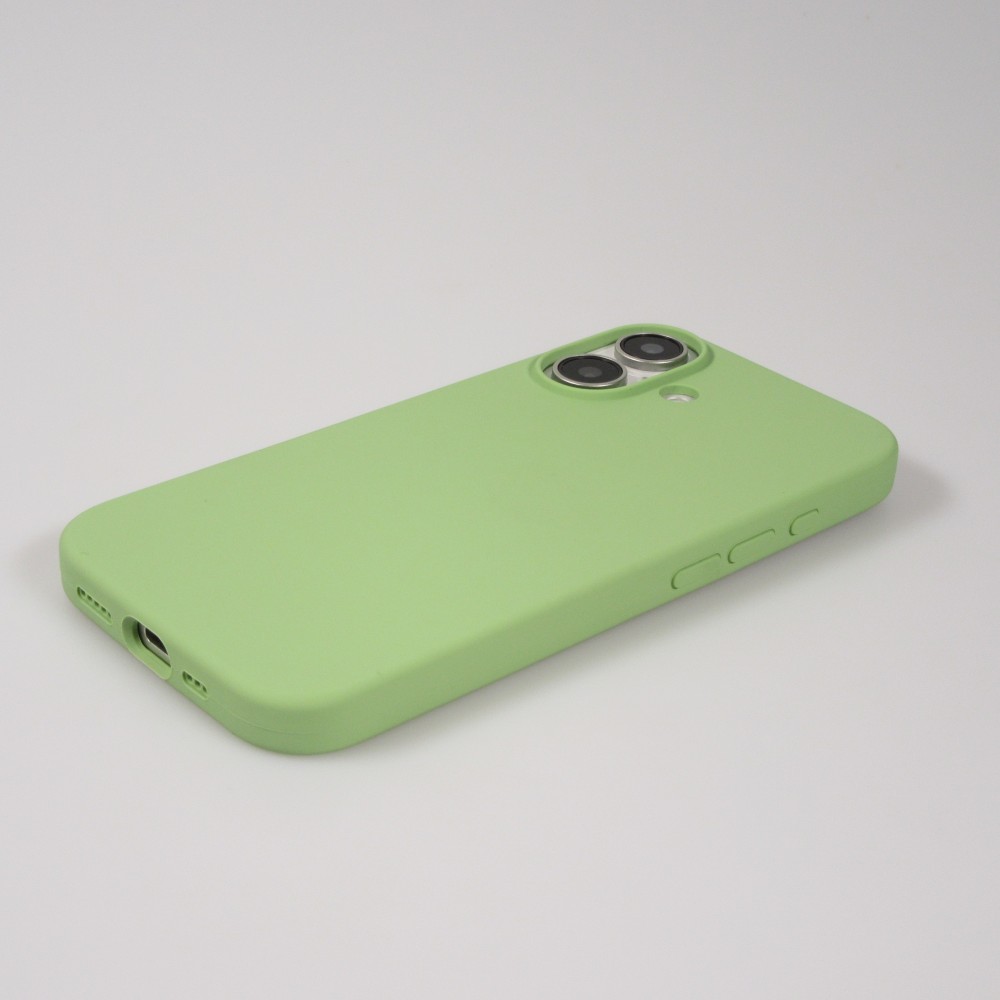 Coque iPhone 16 Plus - Soft Touch - Vert clair