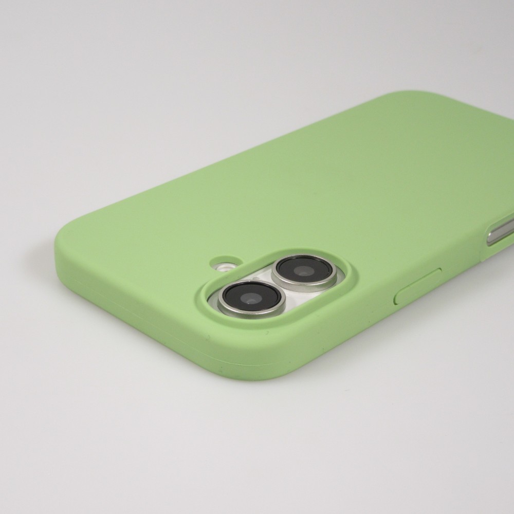 Coque iPhone 16 Plus - Soft Touch - Vert clair
