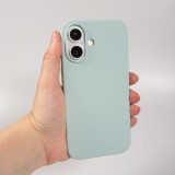 Coque iPhone 16 Plus - Soft Touch -  Vert d'eau