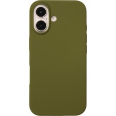 Coque iPhone 16 Plus - Soft Touch - Vert militaire