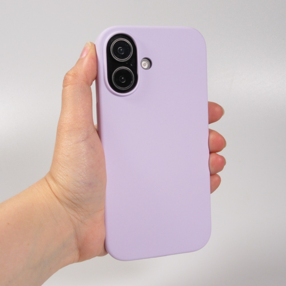 iPhone 16 Plus Case Hülle - Soft Touch - Hellviolett