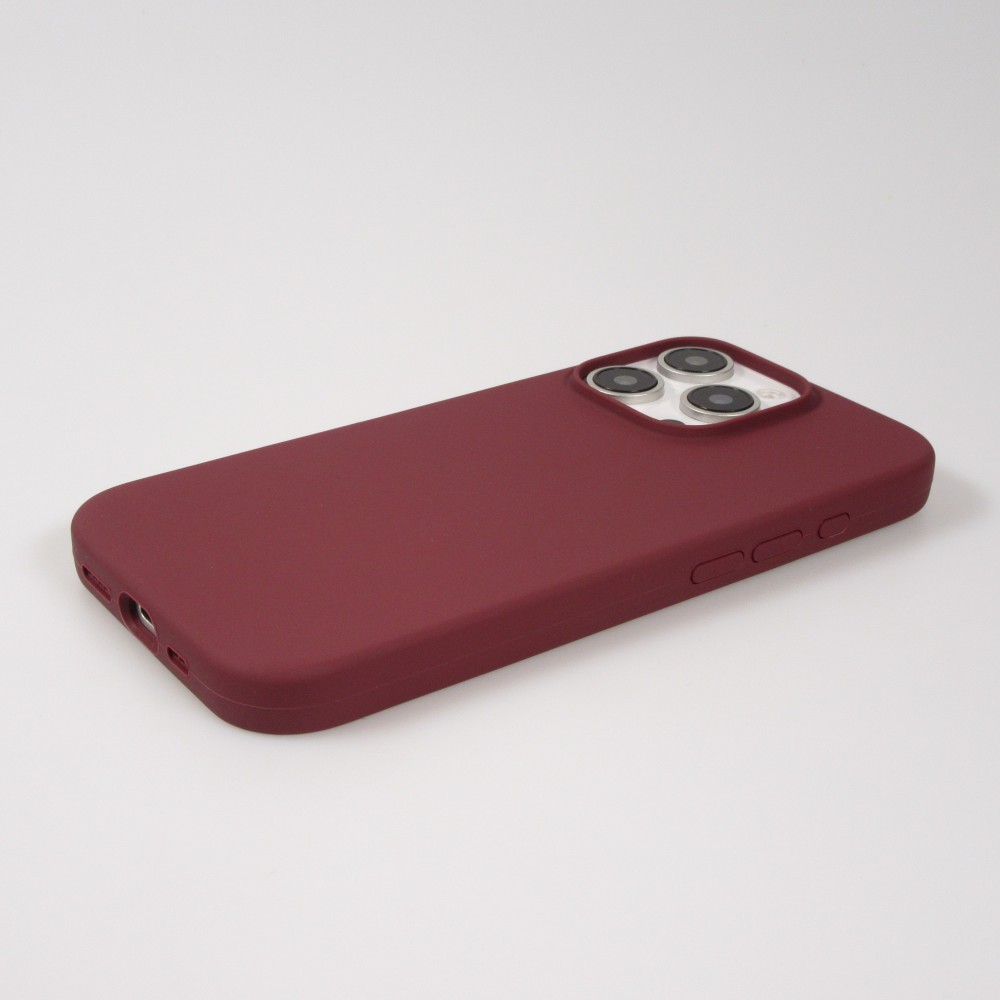 Coque iPhone 16 Pro Max - Soft Touch - Bordeaux