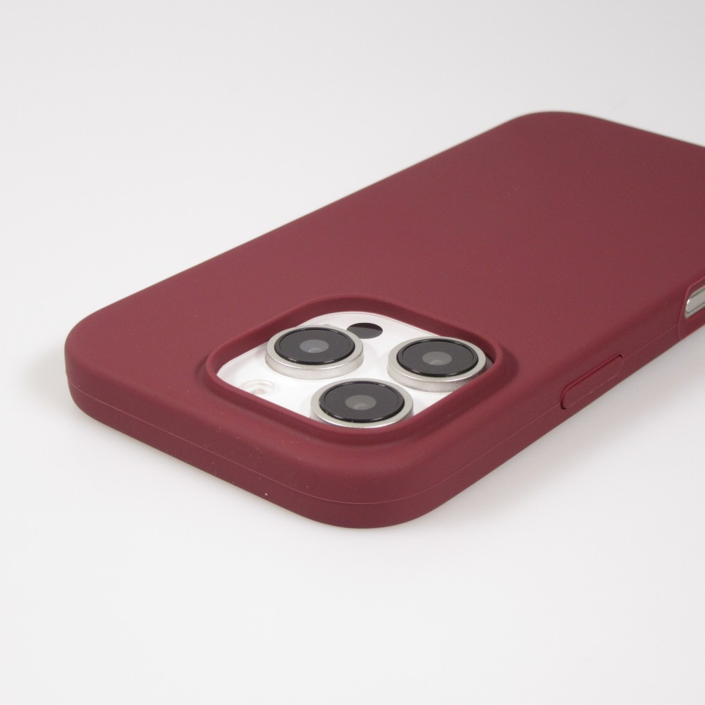 Coque iPhone 16 Pro Max - Soft Touch - Bordeaux