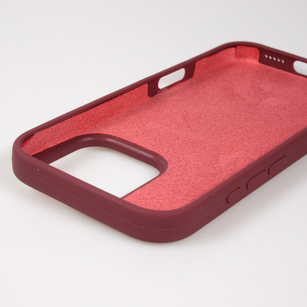 Coque iPhone 16 Pro Max - Soft Touch - Bordeaux