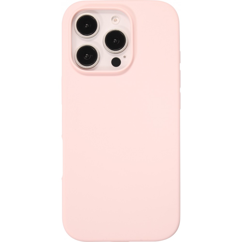Coque iPhone 16 Pro Max - Soft Touch - Rose clair