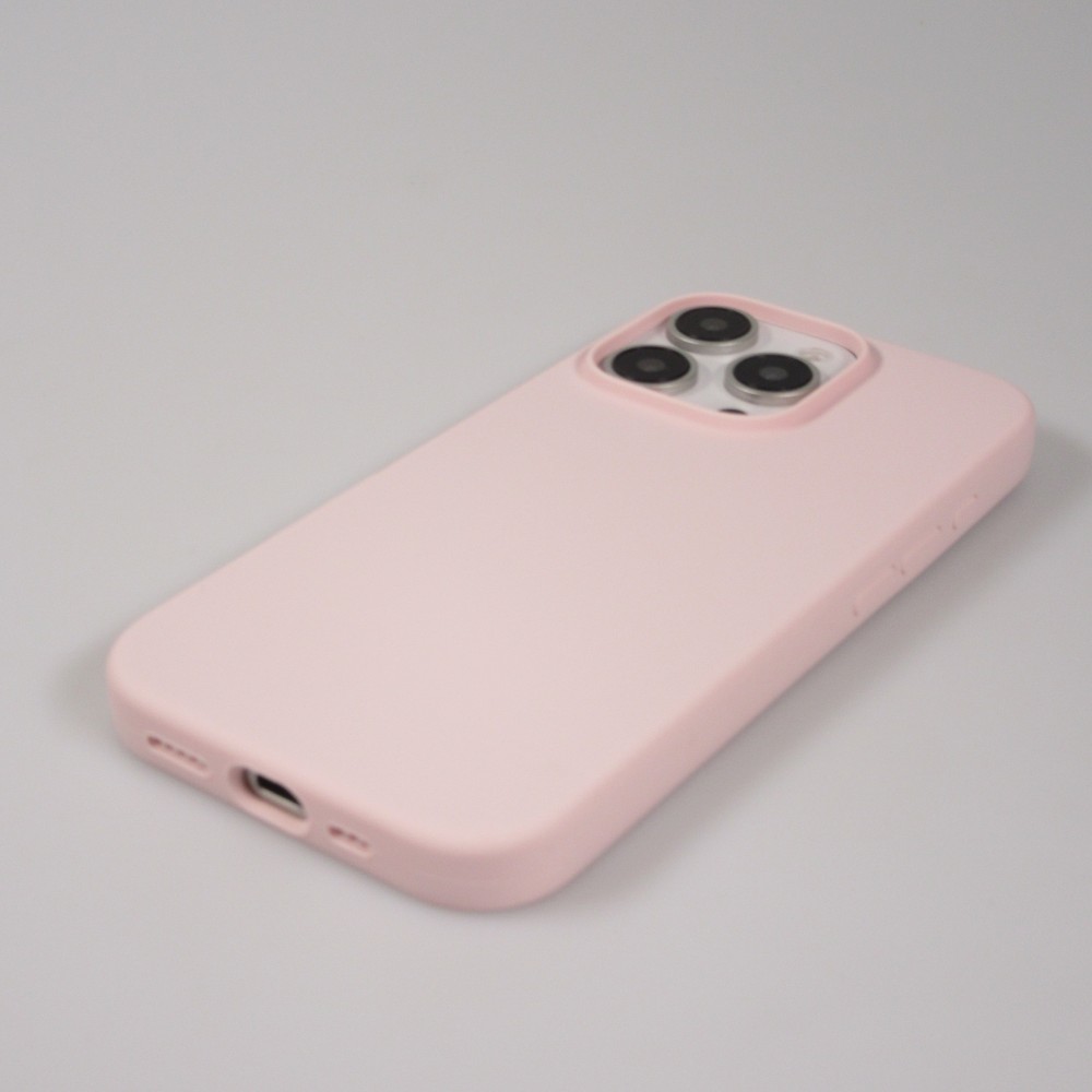 Coque iPhone 16 Pro Max - Soft Touch - Rose clair
