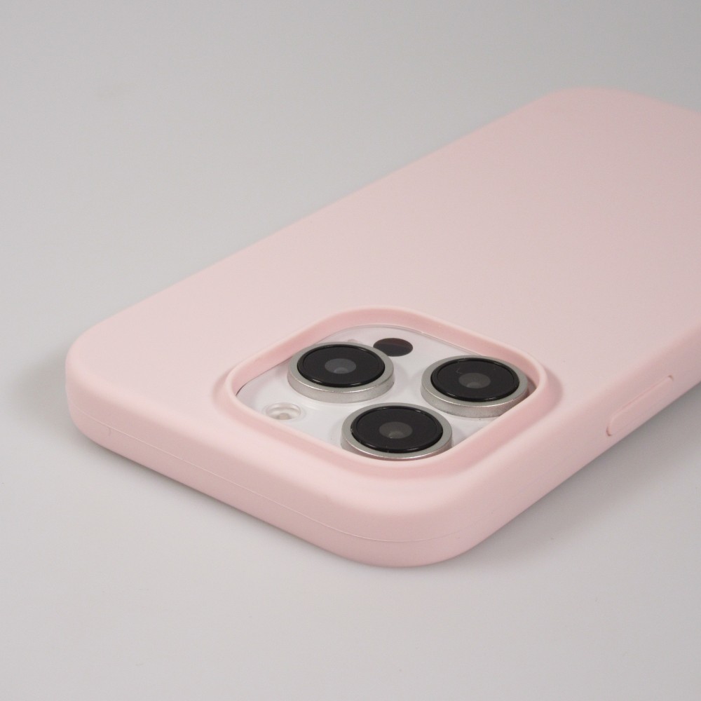 Coque iPhone 16 Pro Max - Soft Touch - Rose clair
