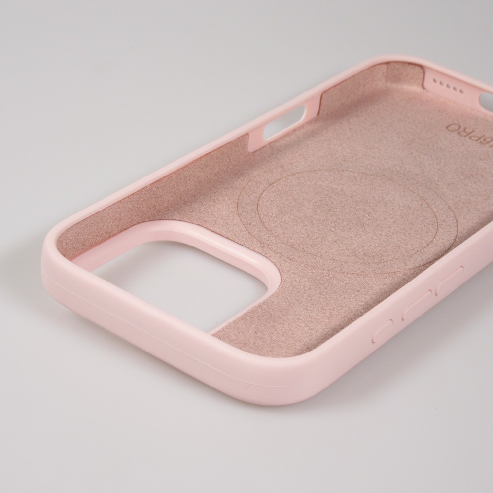 Coque iPhone 16 Pro Max - Soft Touch - Rose clair