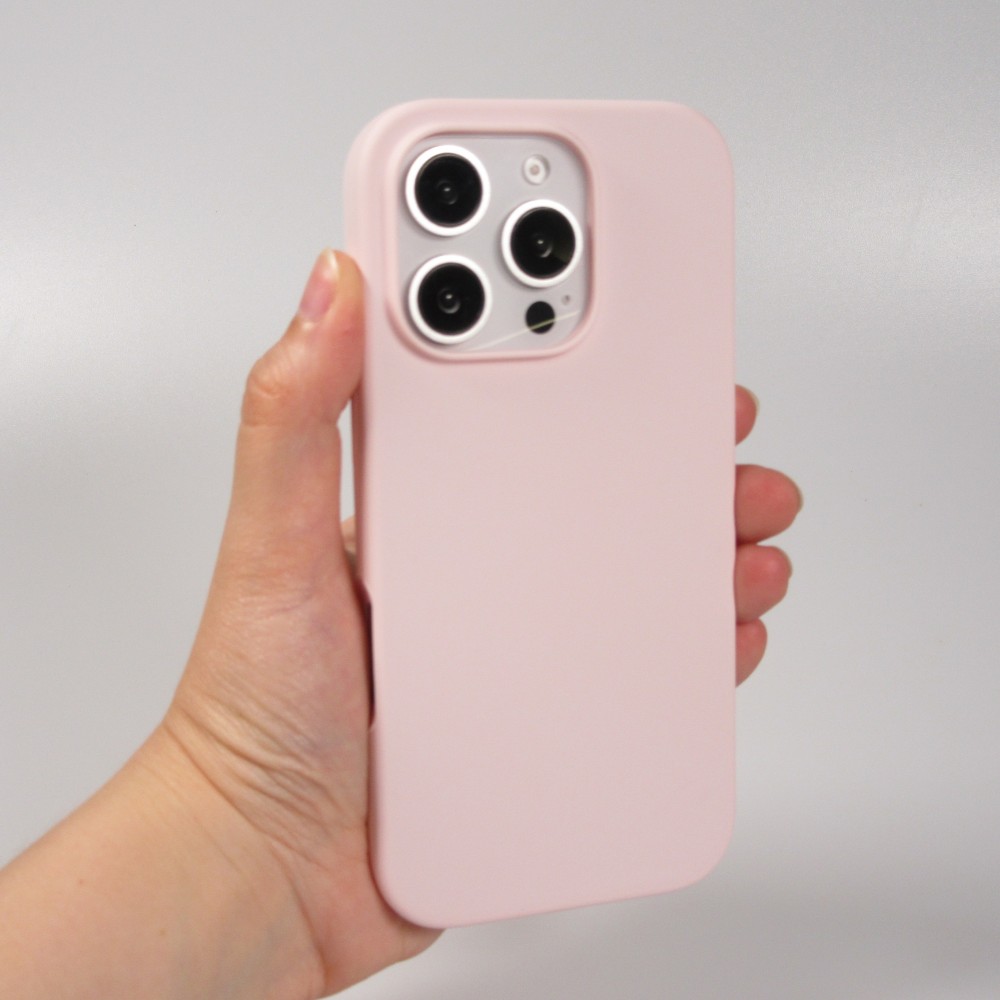 Coque iPhone 16 Pro Max - Soft Touch - Rose clair