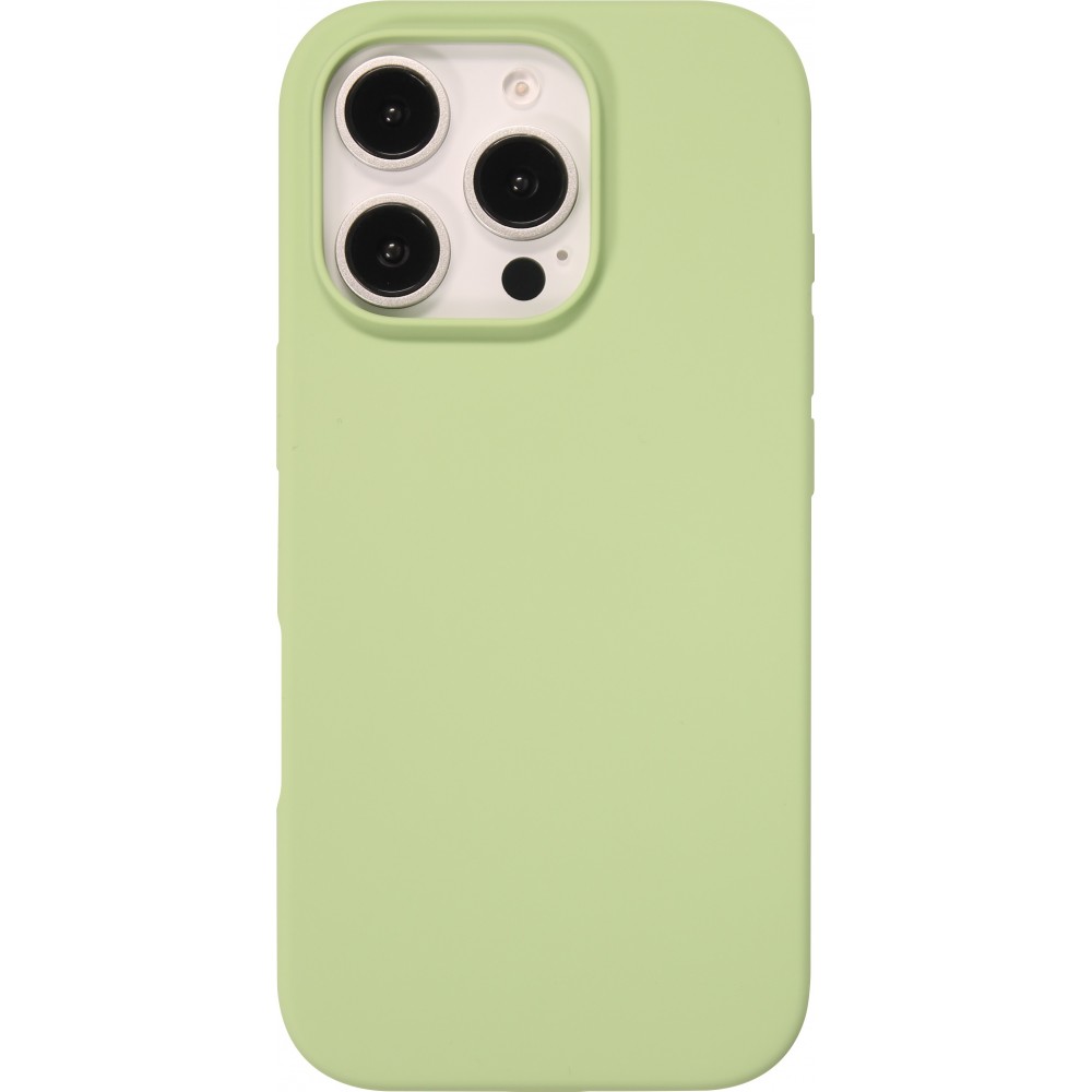 Coque iPhone 16 Pro Max - Soft Touch - Vert clair