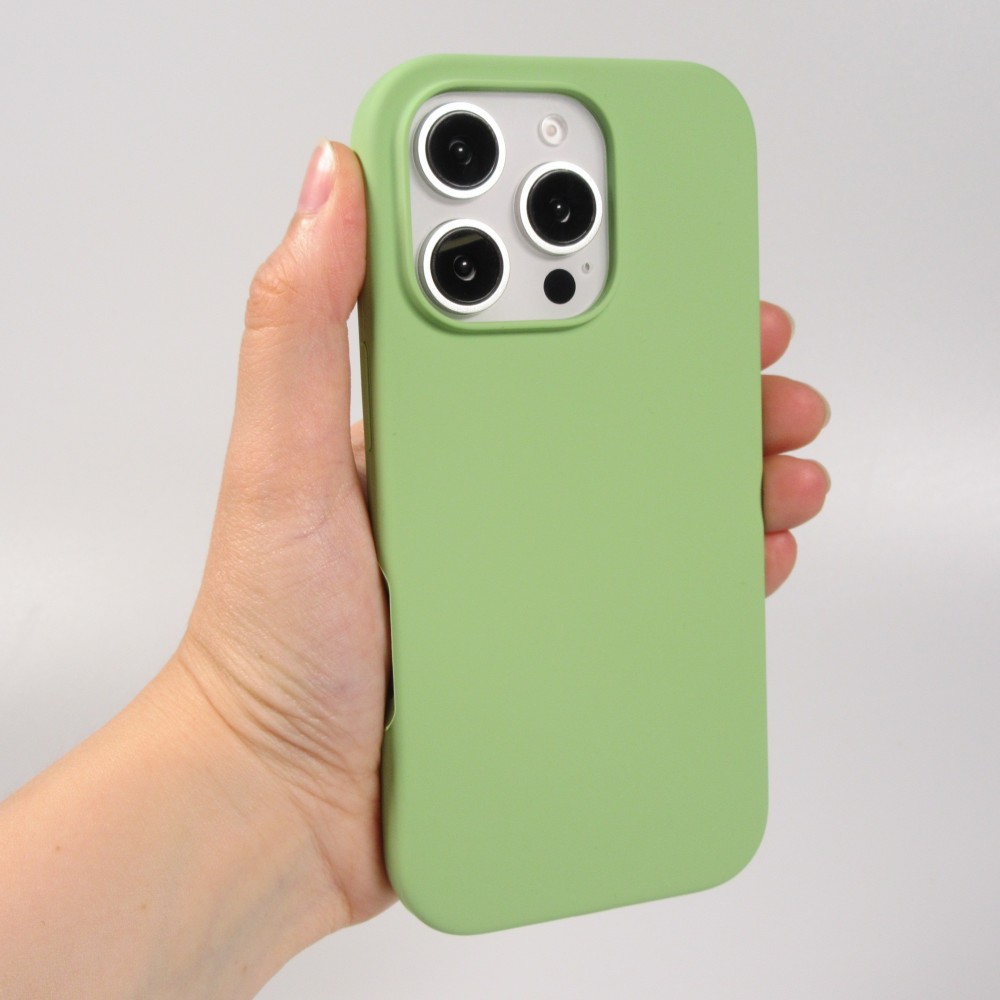 Coque iPhone 16 Pro Max - Soft Touch - Vert clair