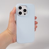Coque iPhone 16 Pro - Soft Touch - Bleu clair