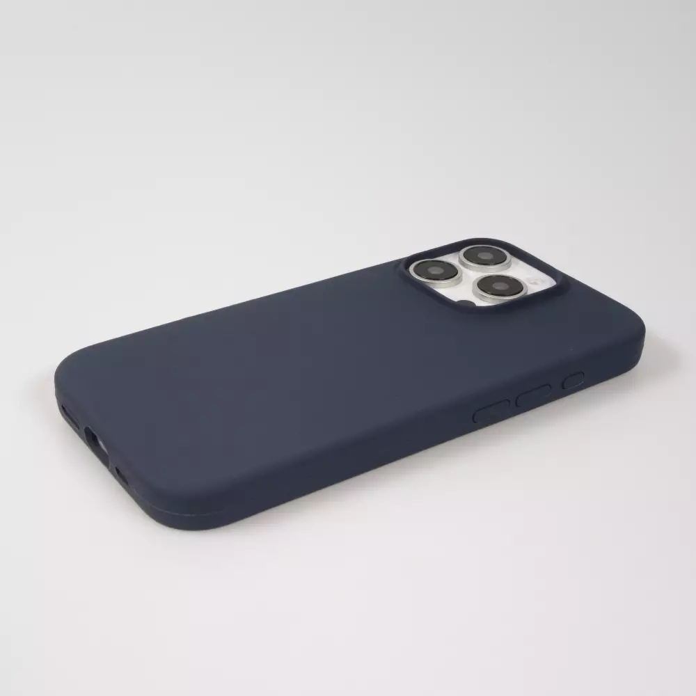 iPhone 16 Pro Case Hülle - Soft Touch - Dunkelblau