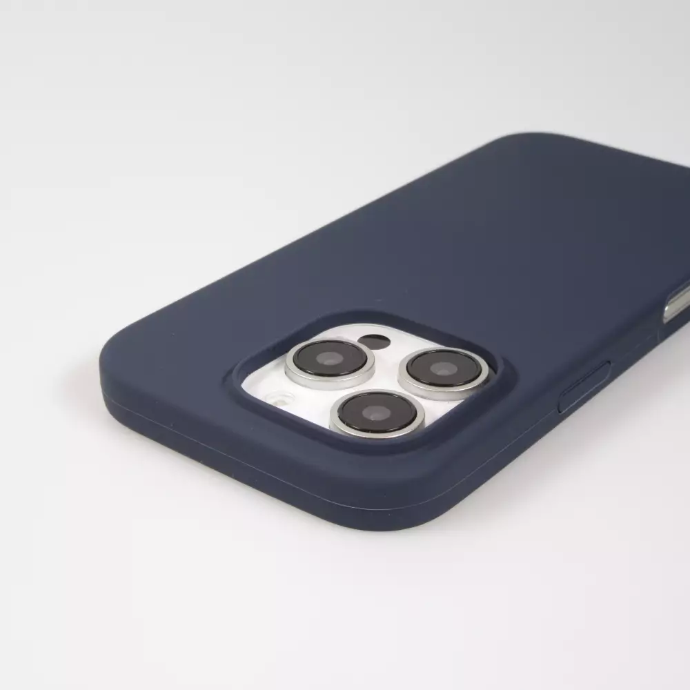 iPhone 16 Pro Case Hülle - Soft Touch - Dunkelblau