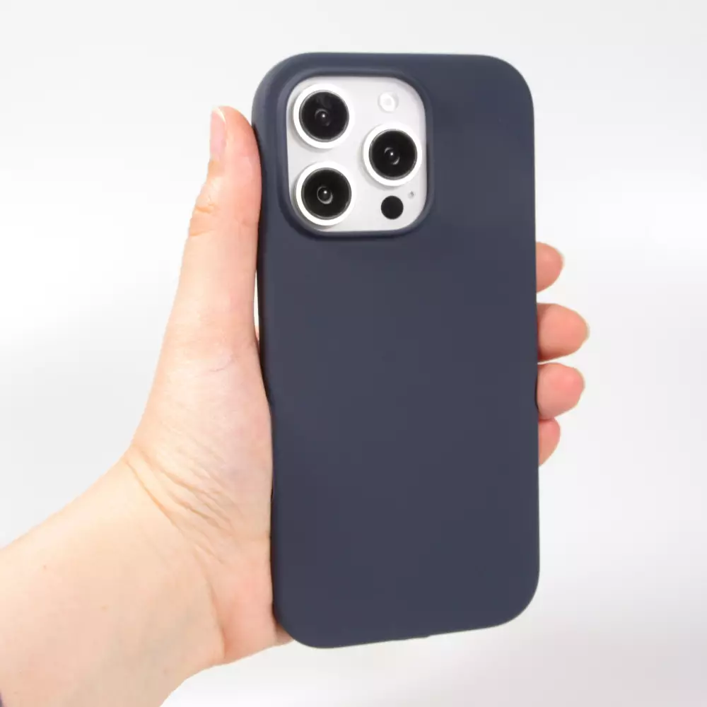 iPhone 16 Pro Case Hülle - Soft Touch - Dunkelblau