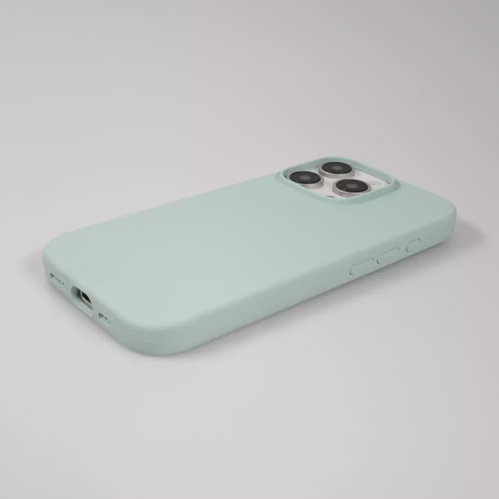 iPhone 16 Pro Case Hülle - Soft Touch - Wassergrün