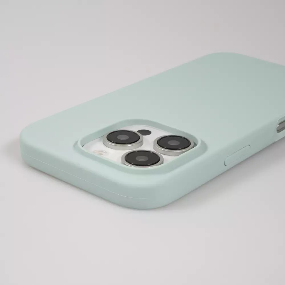 iPhone 16 Pro Case Hülle - Soft Touch - Wassergrün
