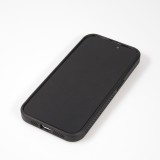 Coque iPhone 15 Pro - Ultra-légère et aérée avec look grille compatible MagSafe - Noir