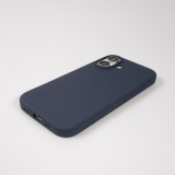 Coque iPhone 16 - Soft Touch - Bleu fonc&eacute;