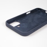 Coque iPhone 16 - Soft Touch - Bleu fonc&eacute;