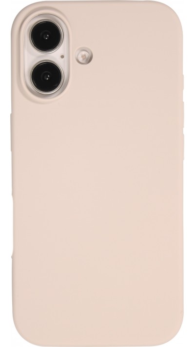 Coque iPhone 16 - Soft Touch - Sable