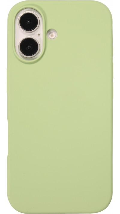Coque iPhone 16 - Soft Touch - Vert clair