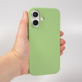 Coque iPhone 16 - Soft Touch - Vert clair